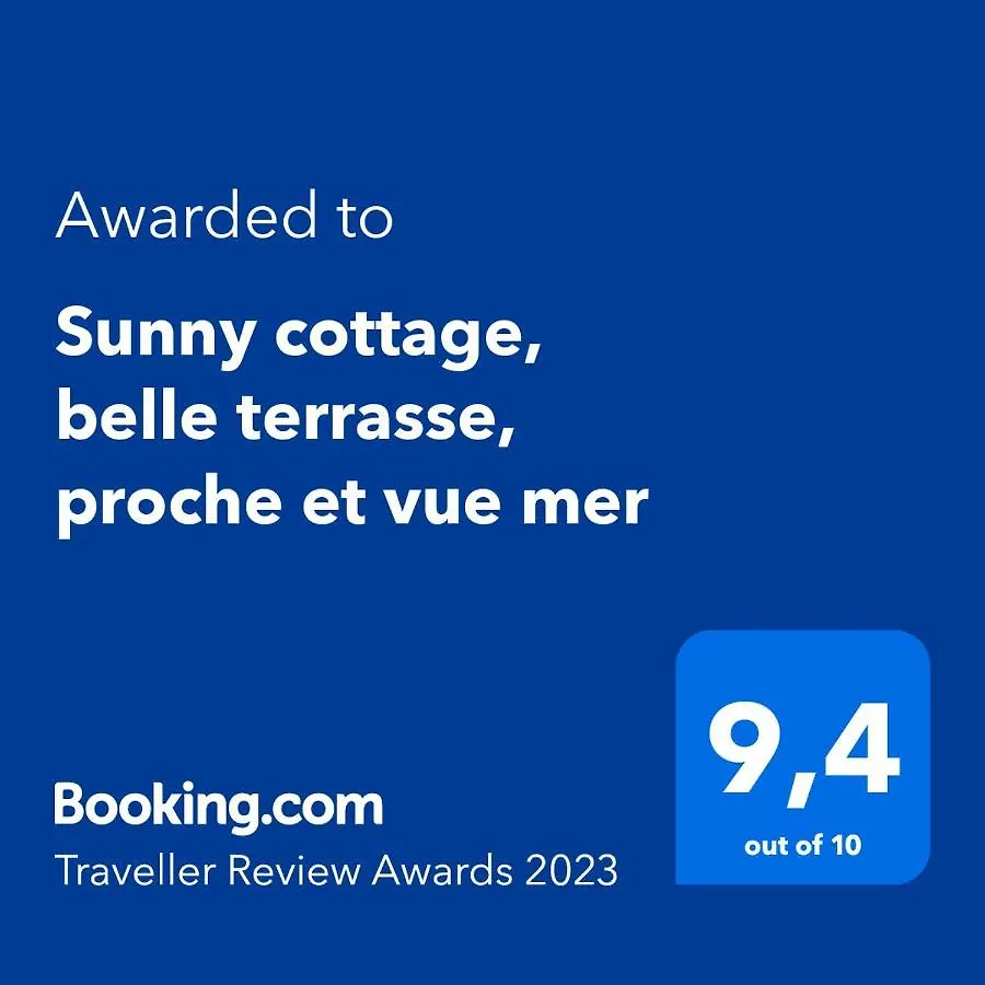 Sunny Cottage, Belle Terrasse, Proche Et Vue Mer Sainte-Luce 0*,